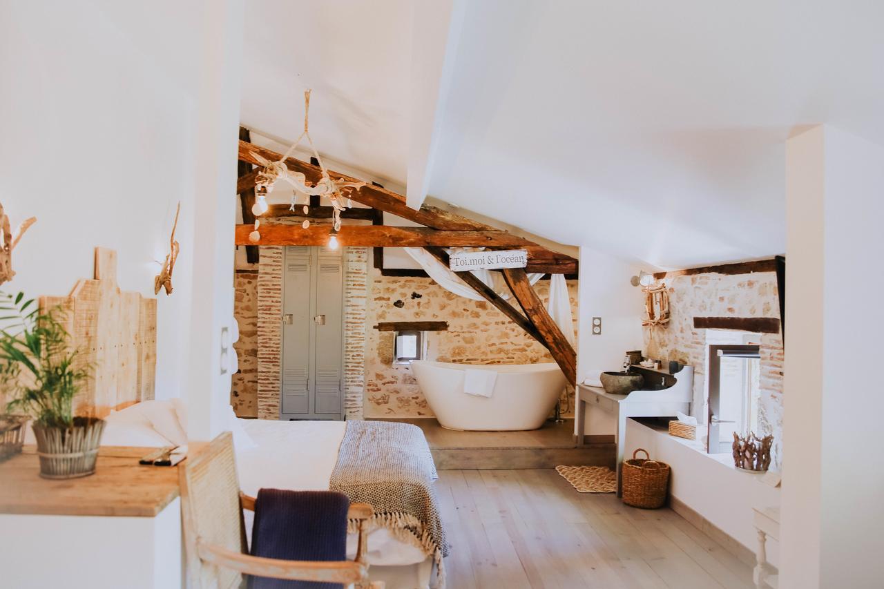 La Maison Bleue Villereal Bagian luar foto
