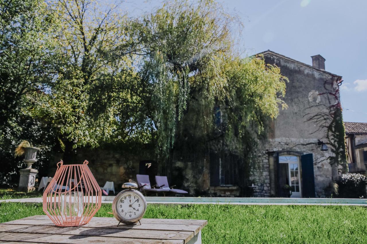 La Maison Bleue Villereal Bagian luar foto